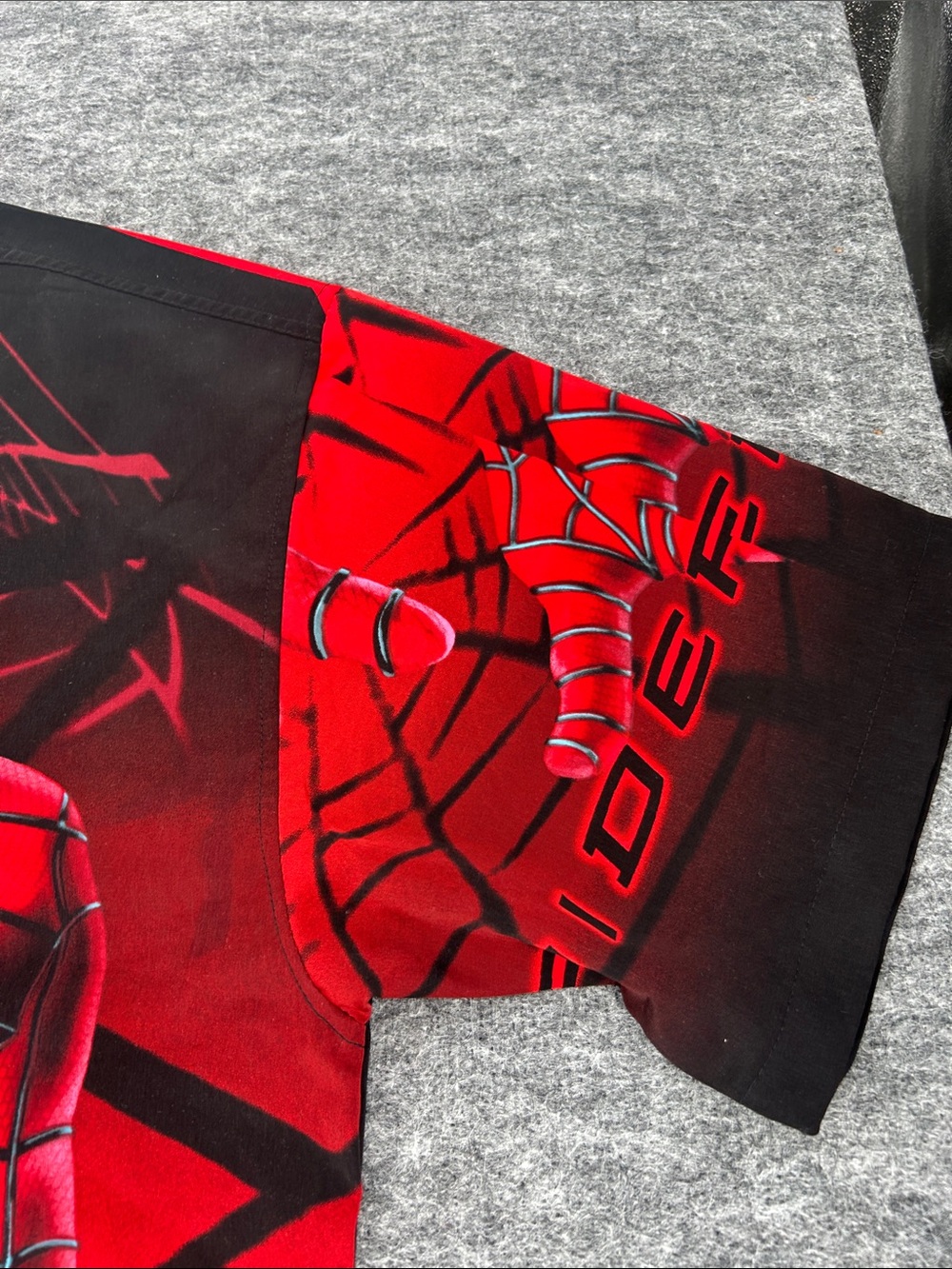 Vtg Marvel Comics 2001 Spider Man Shirt Mens Medium All Over Size XL - Picture 5 of 8